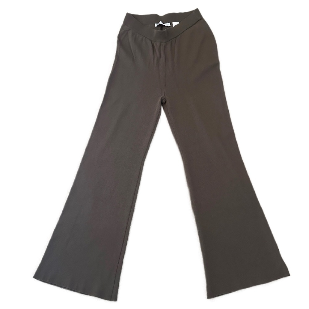 NWOT ZARA Brown Wide Leg Pull On Pants